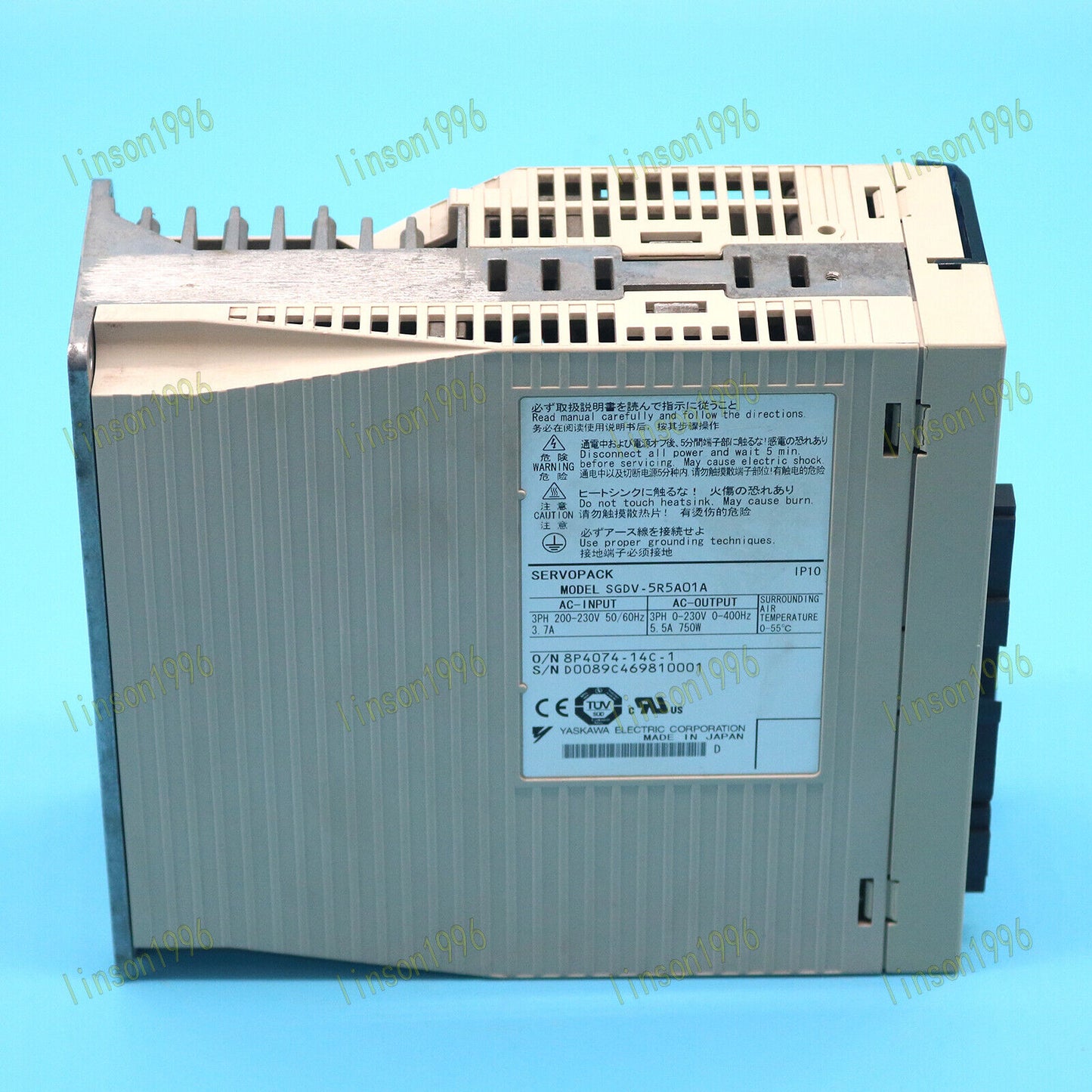 Used 1PCS Yaskawa Servo Drive SGDV-5R5A01A Tested In Good - YASKAWA