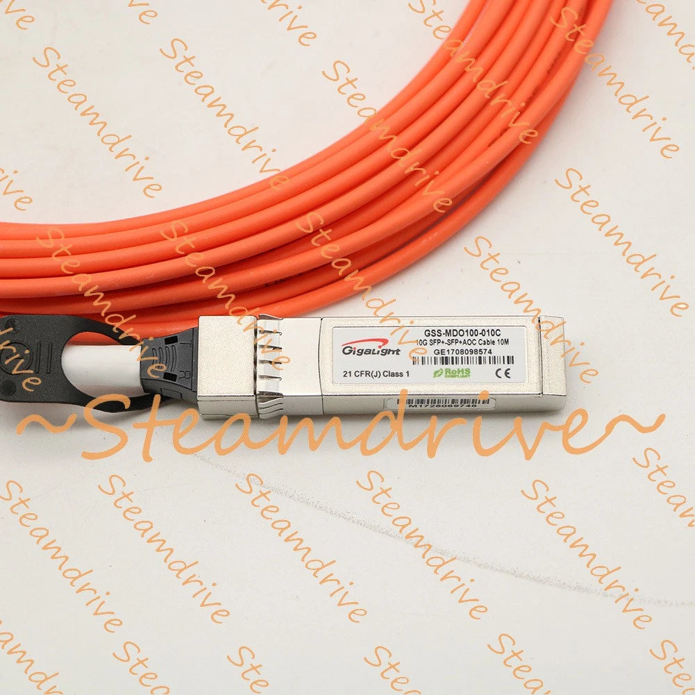 1PC 10Gbps SFP+ to SFP+Acti 10m(32.81ft) Dell/ Force10 SFP10G-AOC Compatible