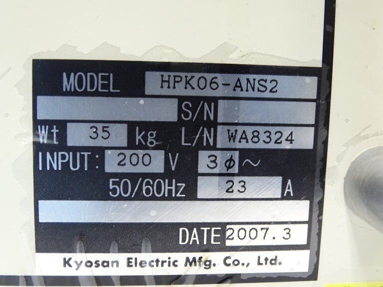 KYOSAN HPK06-ANS2 PS - KYOSAN