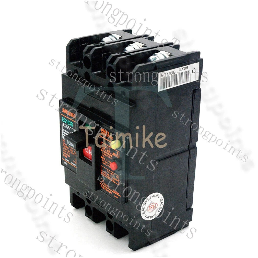 1PC Fuji EG103B 3P 100A Auto-Breaker