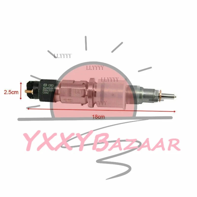 6Pcs Diesel Fuel Injector Fits For 2007-12 Cummins Dodge Ram 2500 3500 6.7L