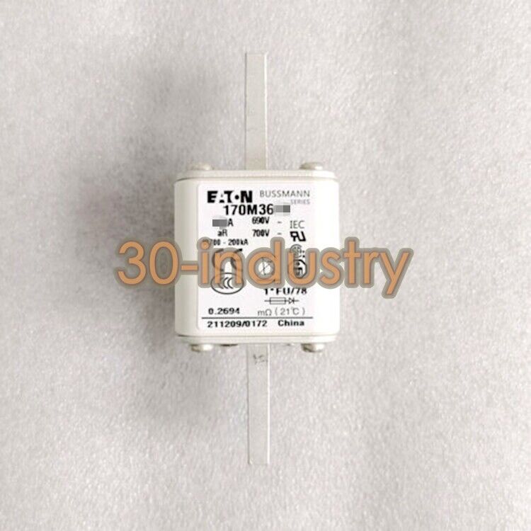 New Bussmann 170M3618 Fuse 690V 350A - High Performance Replacement - BUSSMANN