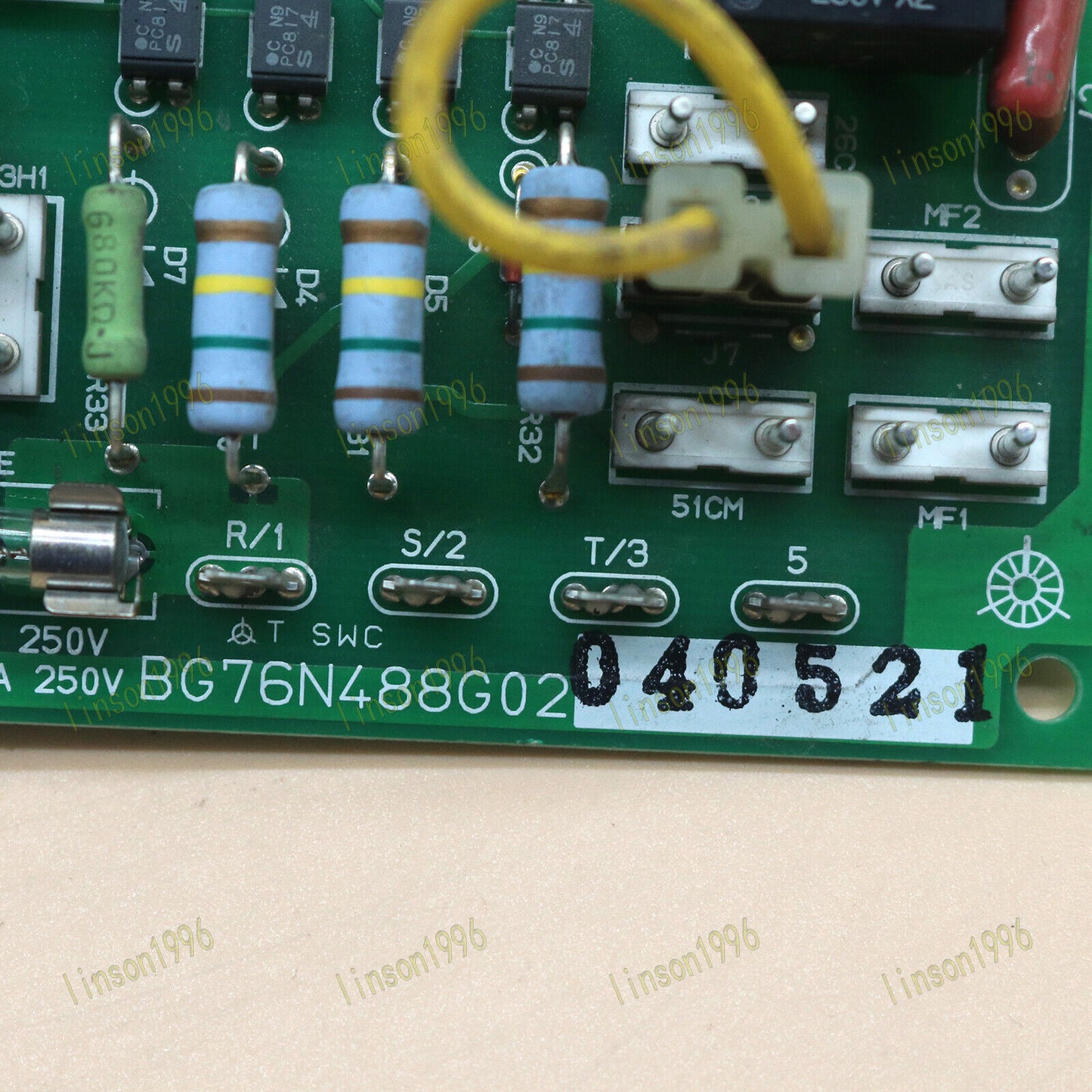 Mitsubishi BG76N488G02 Circuit Board Fully Tested - MITSUBISHI