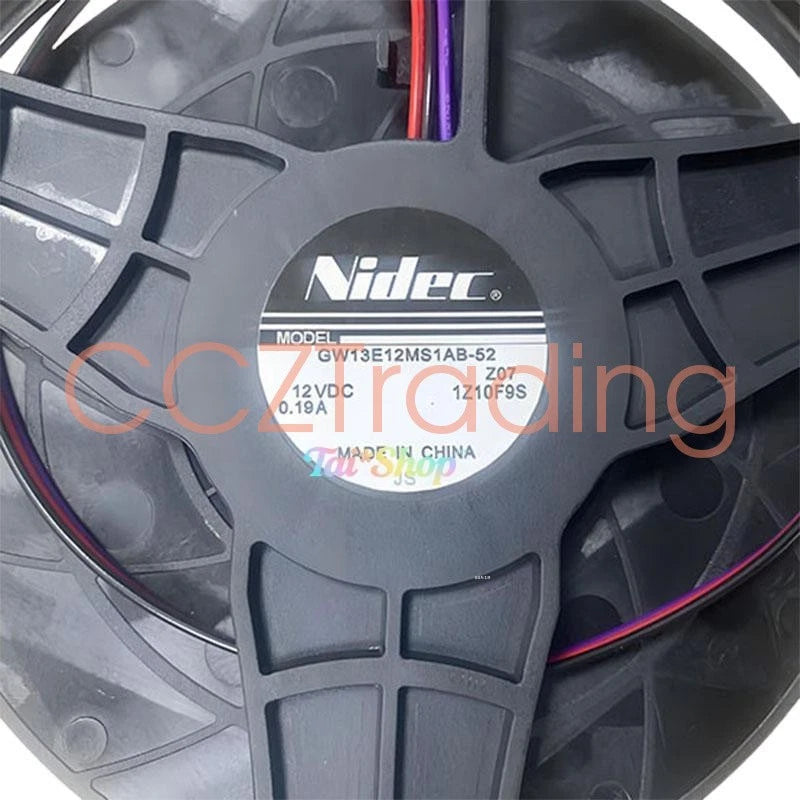 1 Pc. GW13E12MS1AB-52 Refrigerator Cooling Fan DC12V 0.19A 3Pin