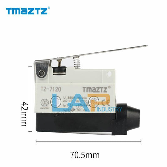 new 10 pcs/box For TMAZTZ TZ-7120 10A 250VAC Micro Switch Limit SwItch TZ7120 - TMAZTZ