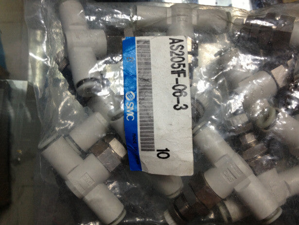1Bag/10pcs SMC AS2051F-06-3 Fittings