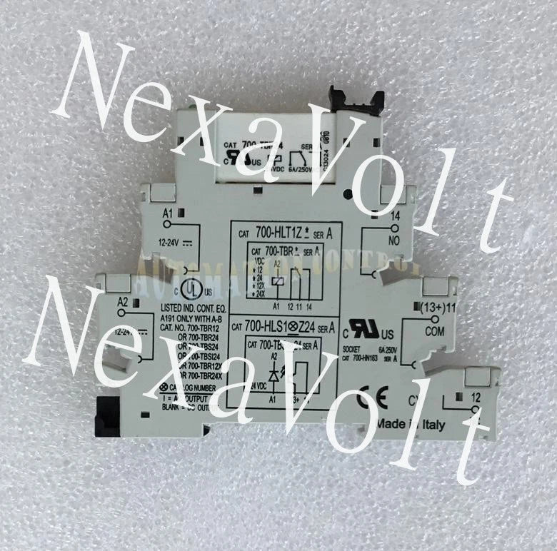 10pcs For 700-HLT1Z24 TERMINAL BLOCK RELAY WITH 700-TBR24 RELAY