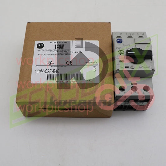 1PCS Allen-Bradley 140M-C2E-B40 Protector / Circuit Breaker 2.5 - 4.0A