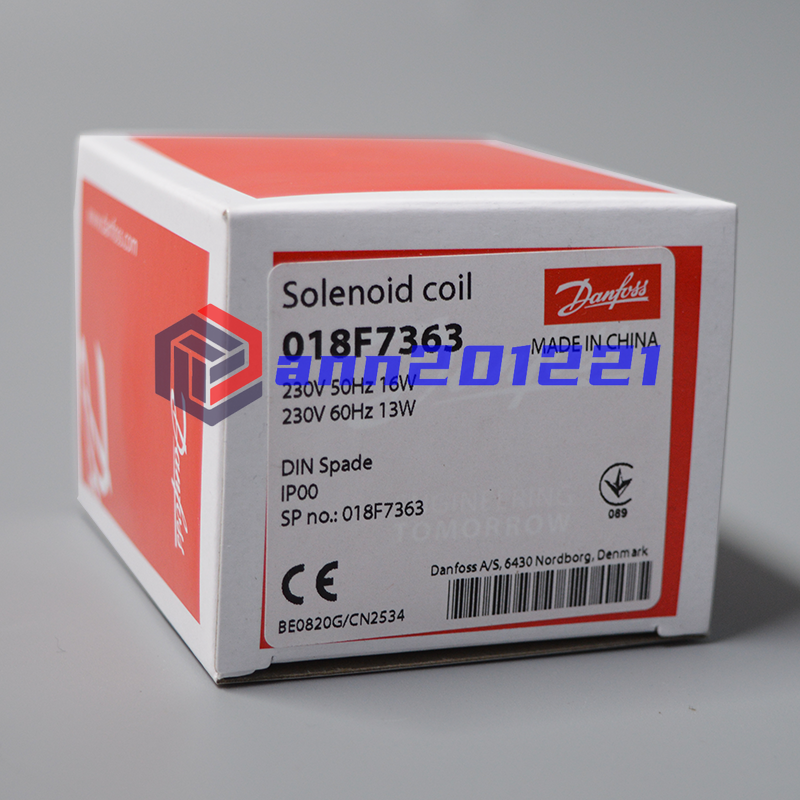 Danfoss Solenoid Valve 018F7363 - DANFOSS