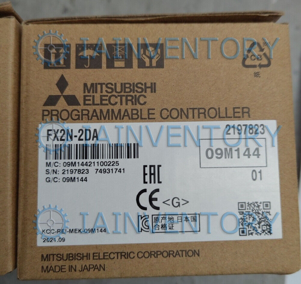 1PC Mitsubishi Melsec FX2N-2DA programmable logic controller with 2N2DA - MITSUBISHI