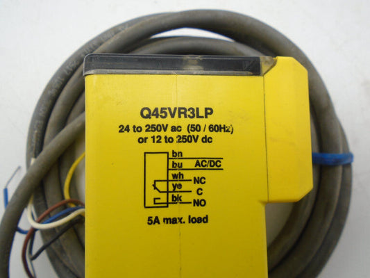 BANNER ENGINEERING Q45VR3LP SENSOR - BANNER ENGINEERING