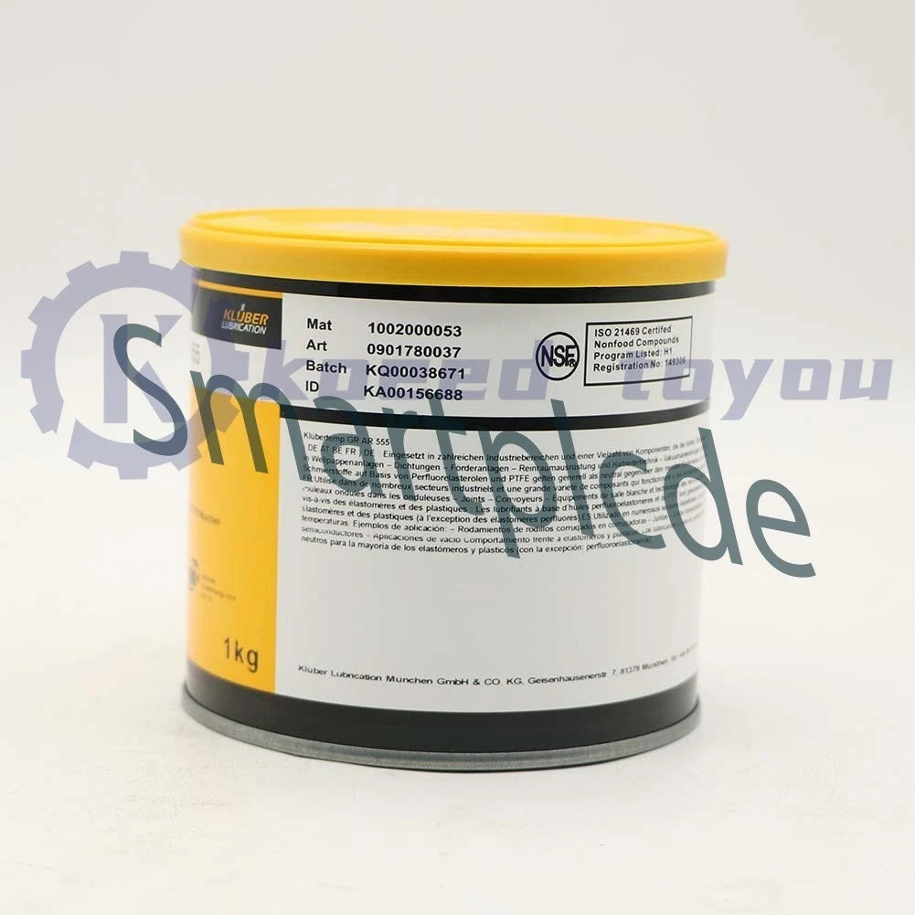 1Pcs KLUBER Klubertemp GR AR 555 Grease 1Kg (2.2 LB/ 35.3 OZ) Free shipping
