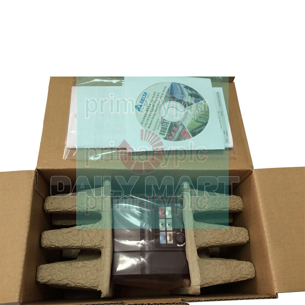 new Delta VFD022EL43A PLC Programmable 3Hp 460V Three Phase Input AC Micro Drive - DELTA