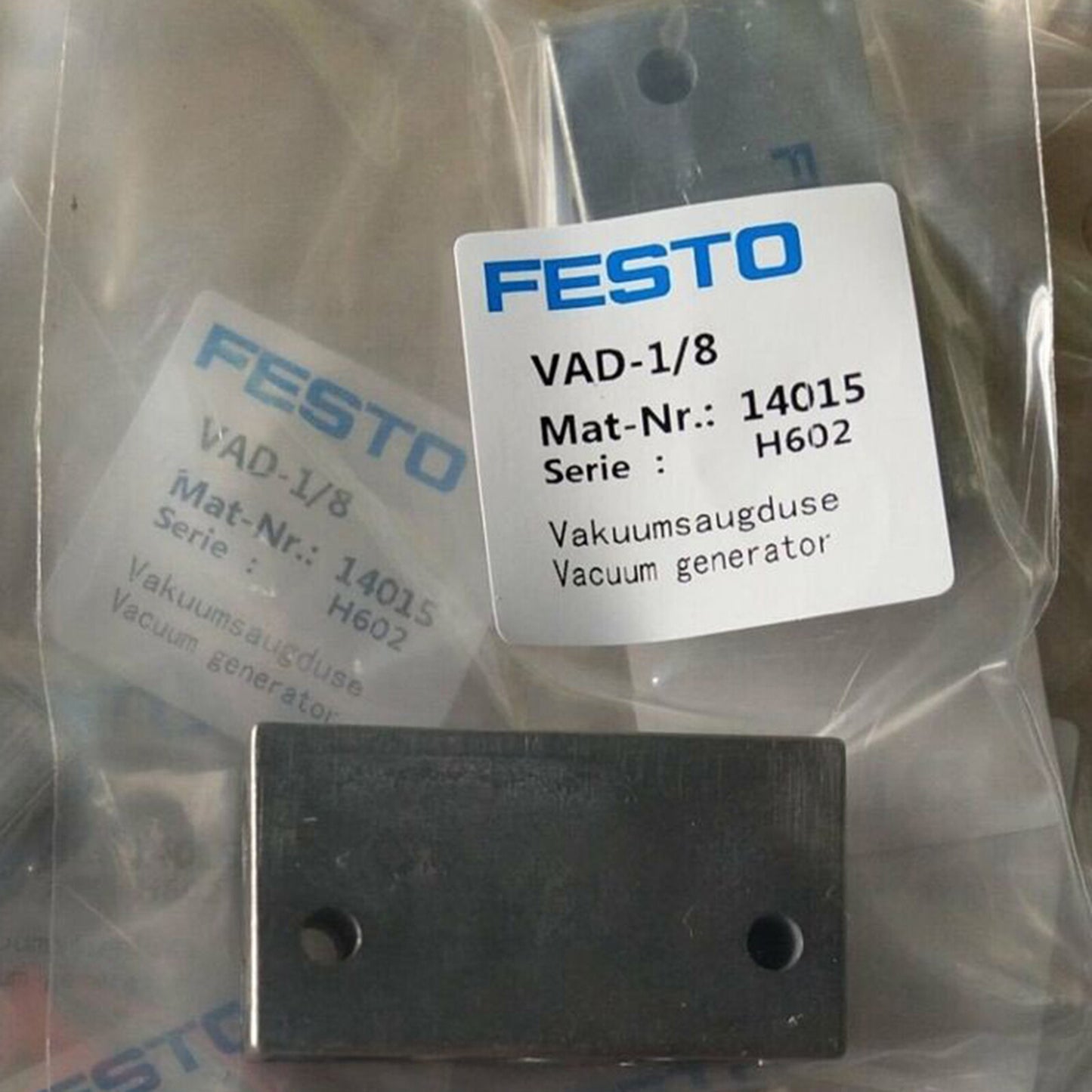 new 1PC Festo VAD-1/8 14015 Vacuum Generator valve Quality assurance