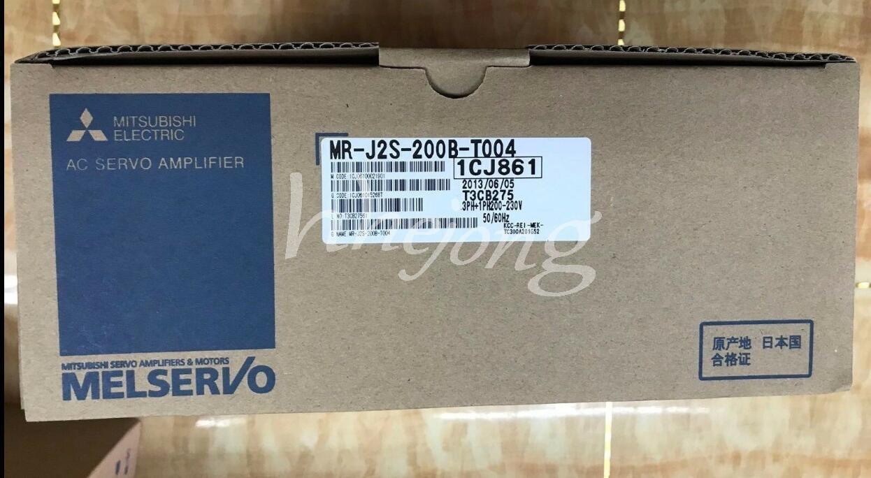 MITSUBISHI SERVO DRIVE MR-J2S-200B-T004 Optimized for High Performance industrial applications - MITSUBISHI