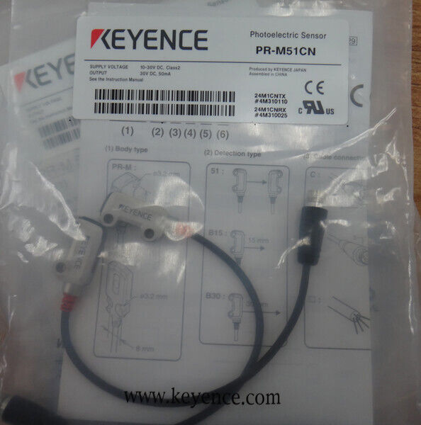 KEYENCE PR-M51CN Photoelectric Switch Sensor - KEYENCE