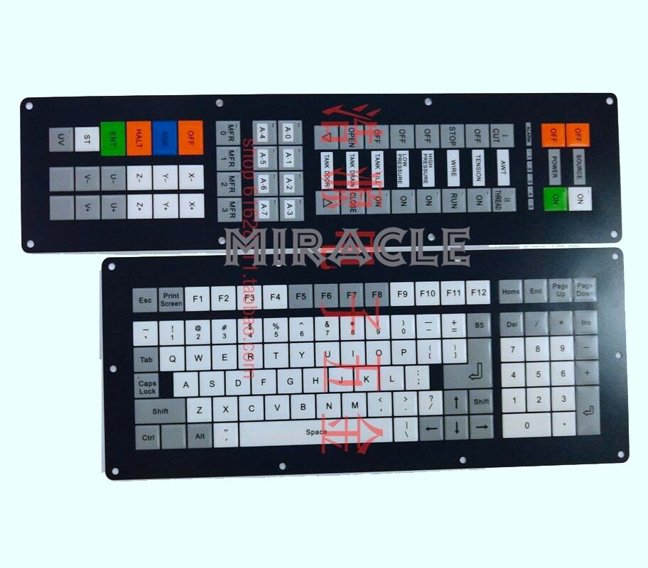1SET FOR Wire EDM machine AQ35L Button Overlay Film Membrane Keypad