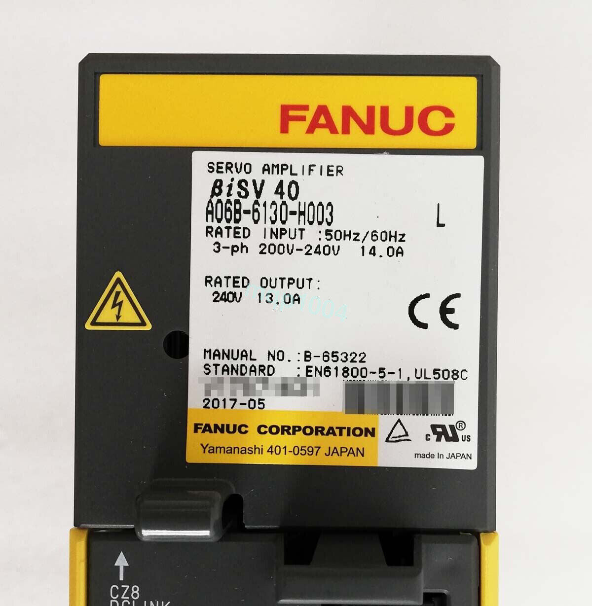 new FANUC A06B-6130-H001 Servo Drive A06B6130H001 Expendited One - FANUC