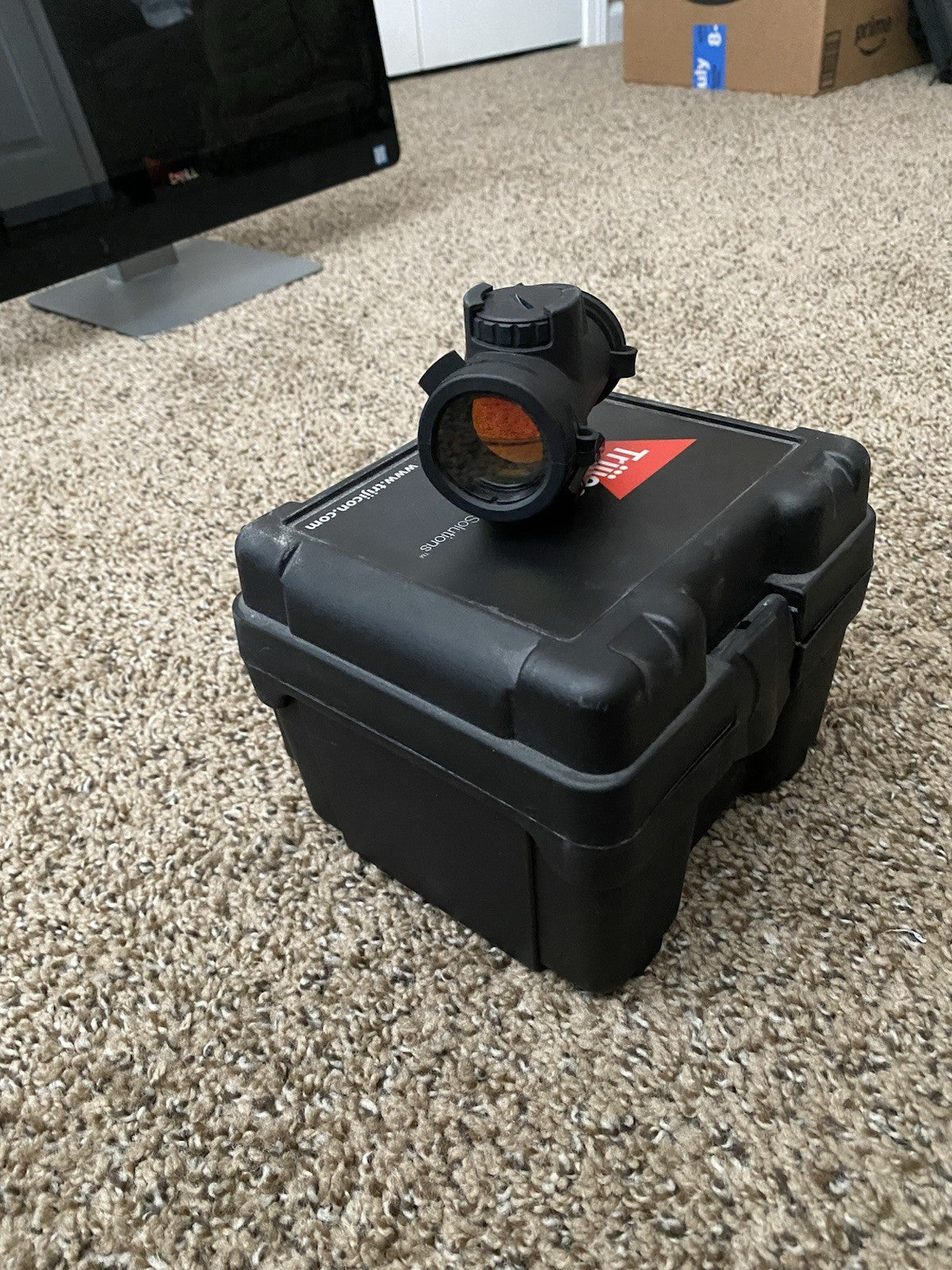 Trijicon MRO SD 1x25 Red Dot Sight w/ 2 MOA Reticle Low Mount MRO-C-2200301