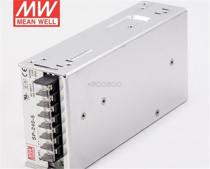 Mean Well Ac/Dc Power Supply Single-Out 5V 45A 225W - MEAN WELL