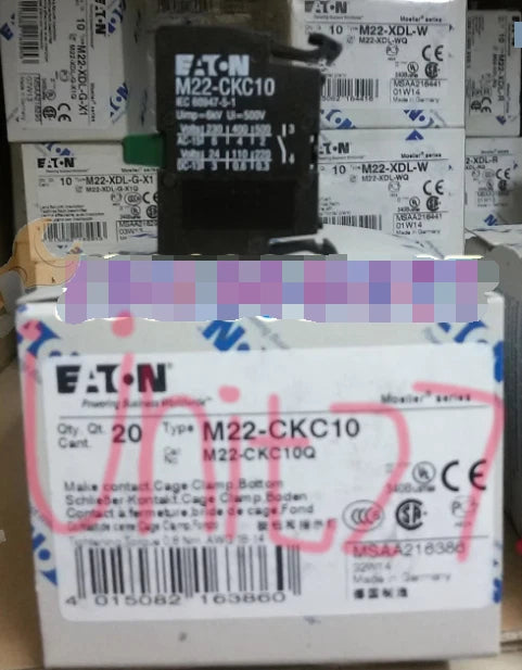 1PC EATON MOELLER M22-CKC10 free shipping