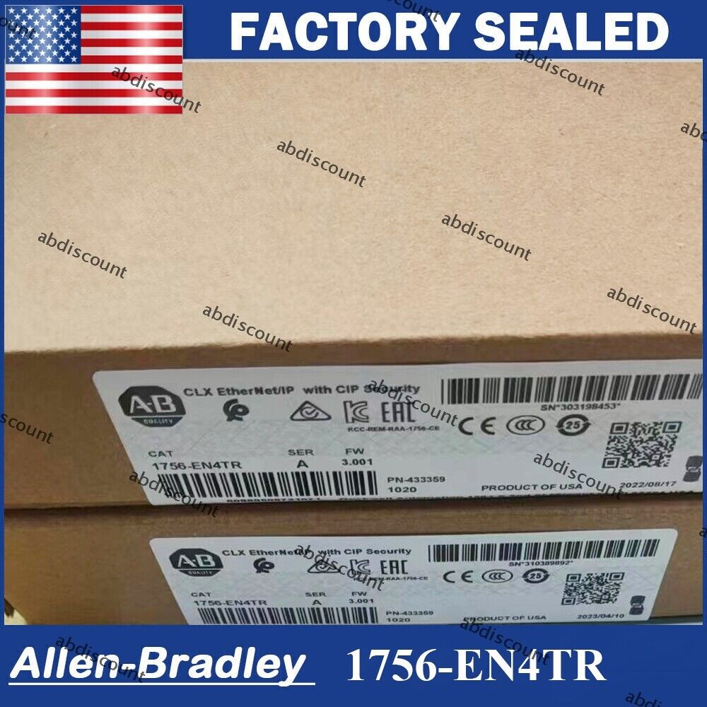 Allen Bradley 1756EN4TR ControlLogix 2Port 10M/100M/1G - ALLEN BRADLEY