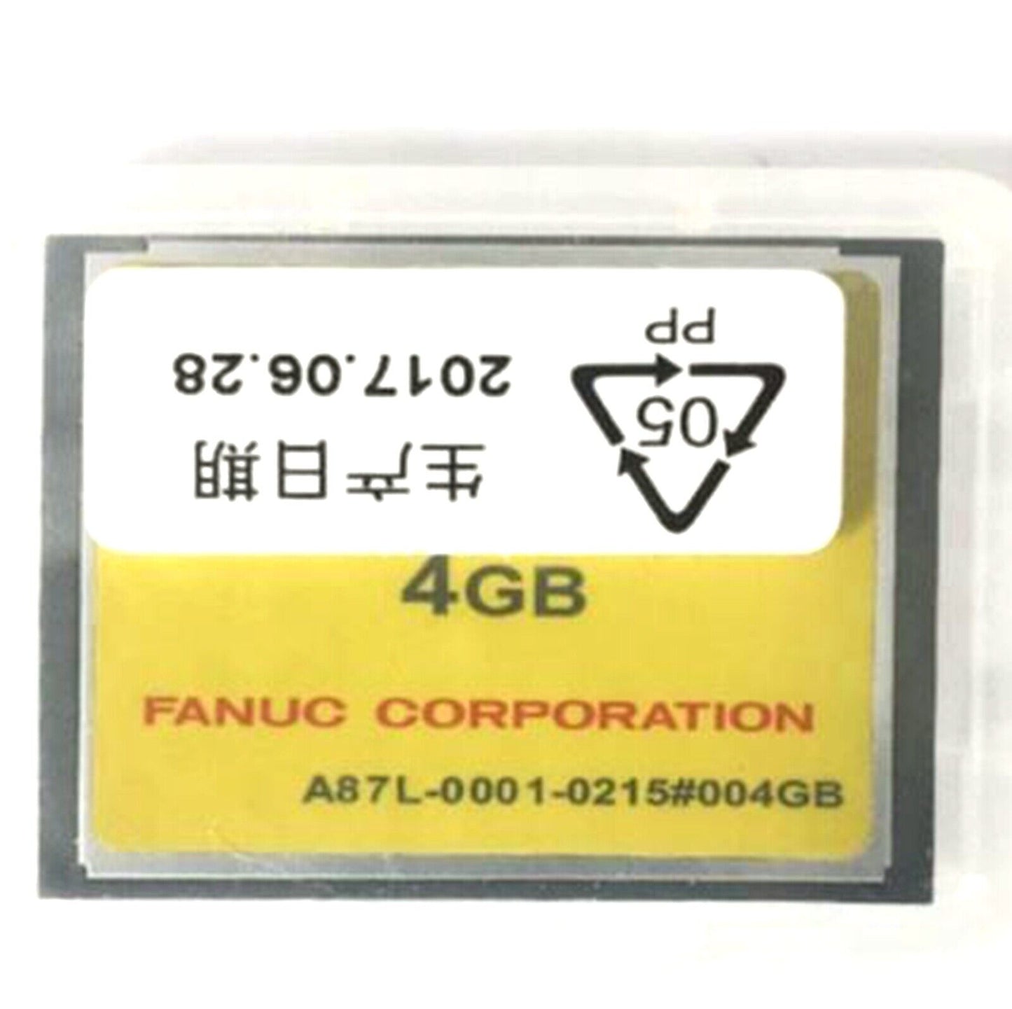 Fanuc A87L-0001-0215 Compact Flash Memory Card 4GB - FANUC