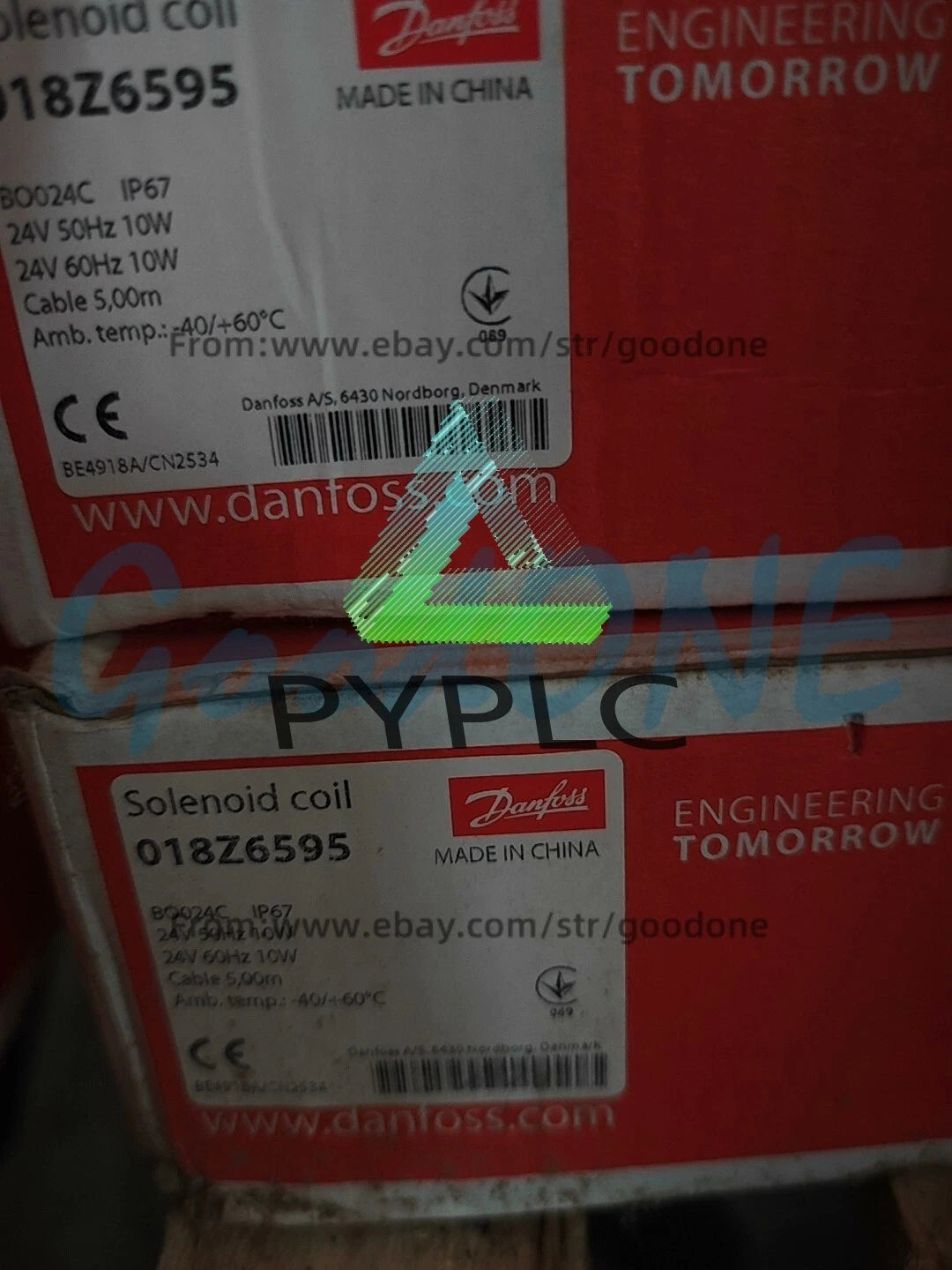 1PC Danfoss Solenoid Valve Coil 018Z6595