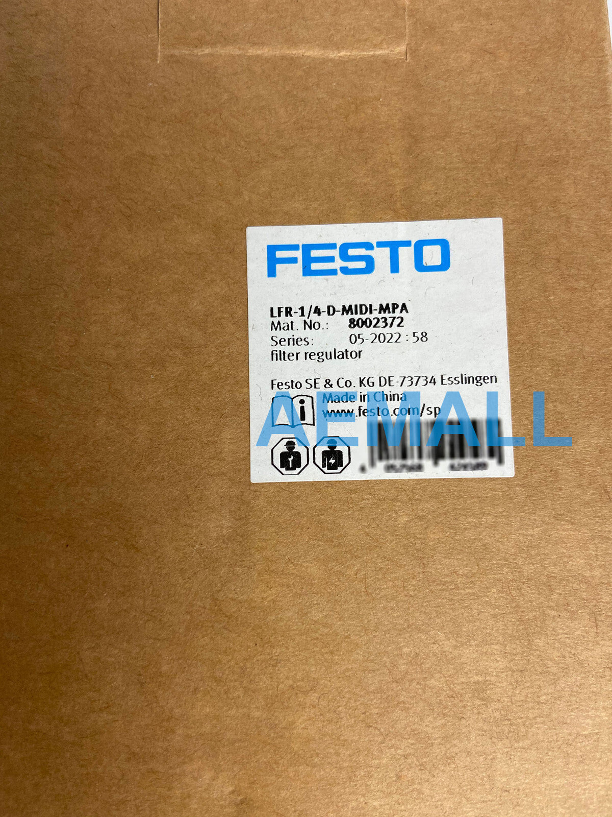 1pcs Festo LFR-1/4-D-MIDI-MPA 8002372 Filter Regulator