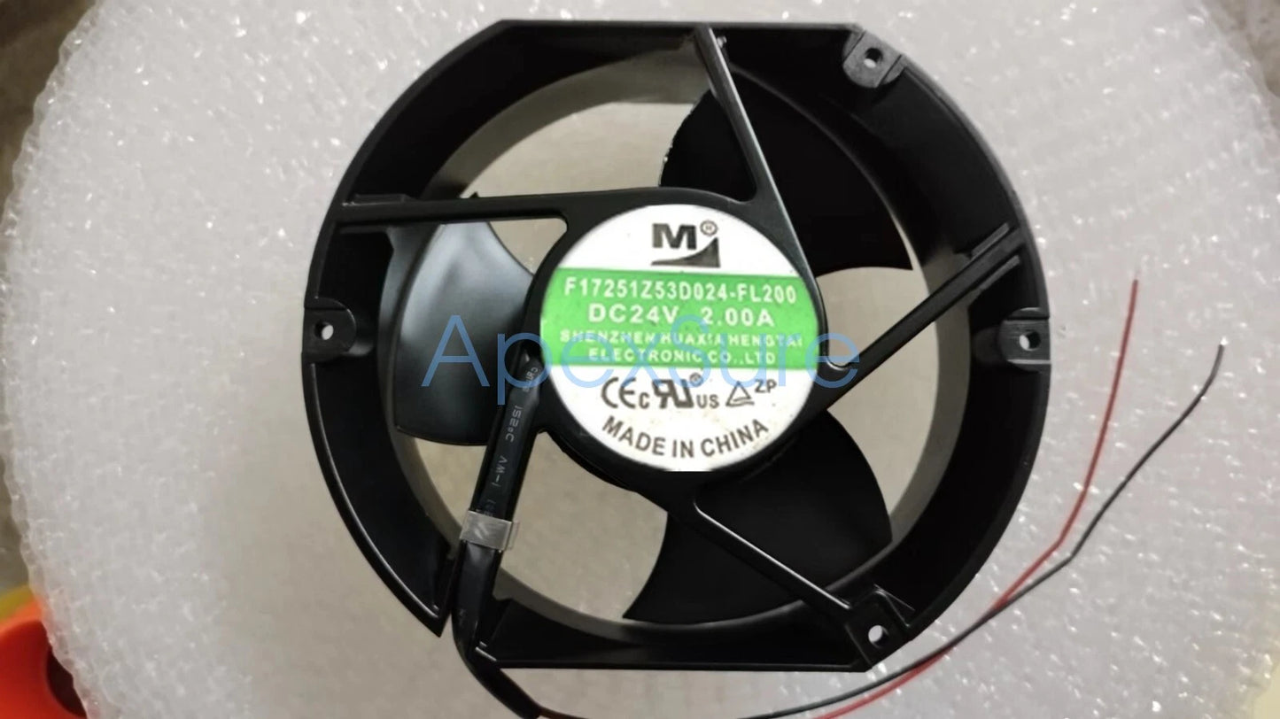 M F17251Z53D024-FL200 DC24V 2.00A 17cm cooling fan