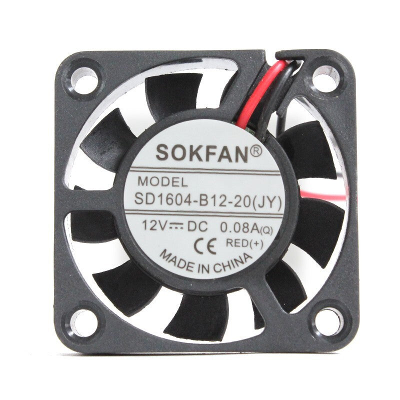 SOKFAN SD1604-B12-20(JY) 4010 12V 0.08A 4cm 2-wire case cooling fan