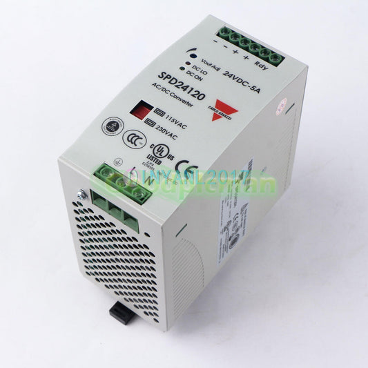 1PC CARLO GAVAZZI Guide type switching power supply SPD24120 24VDC 5A