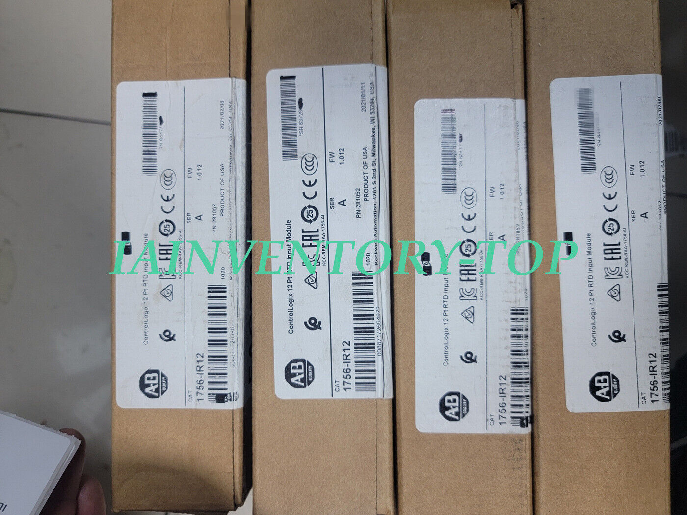 Allen-Bradley 1756-IR12 Factory Sealed RTD Input - ALLEN-BRADLEY