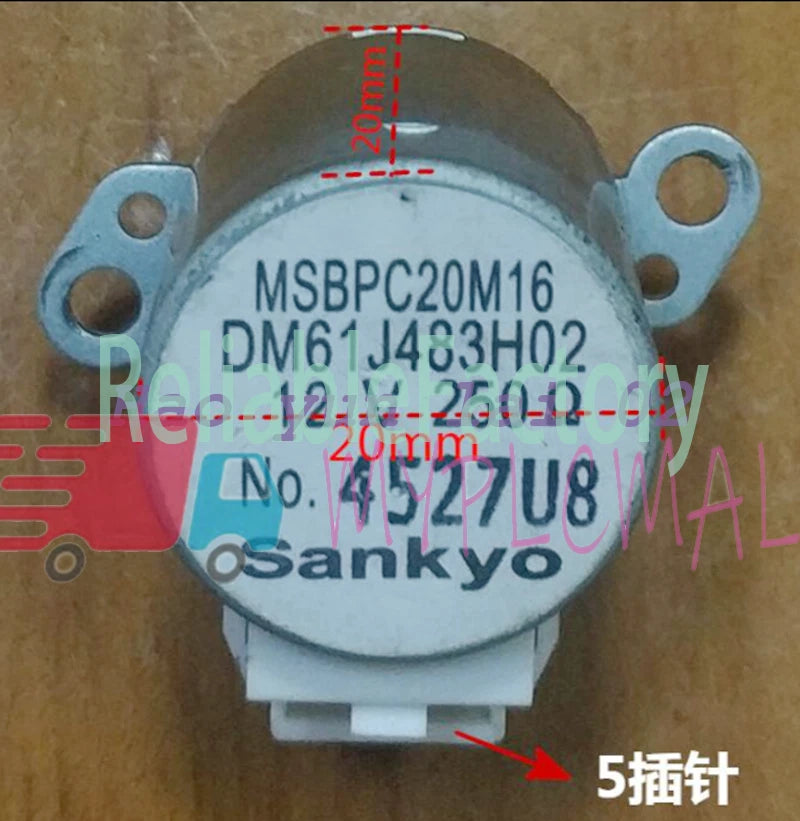MSBPC20M16 Air conditioner up and down swing wind Swing motor DM61J483H02 12V