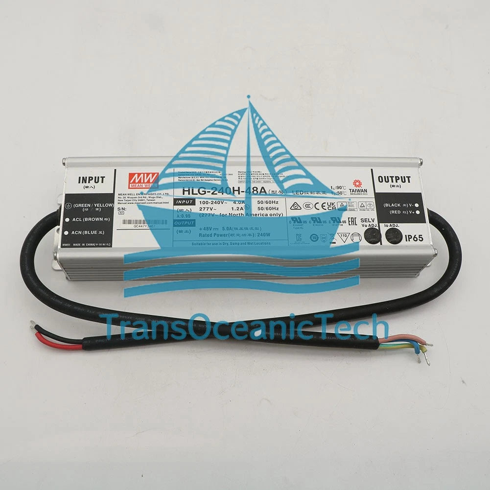 Meanwell HLG-240H-48A AC/DC Power Supply 48V 5A 240W