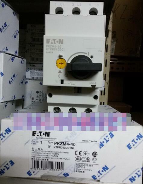 1PCS Eaton Moeller PKZM4-40 XTPR040DC1NL Circuit Breaker 32-40A