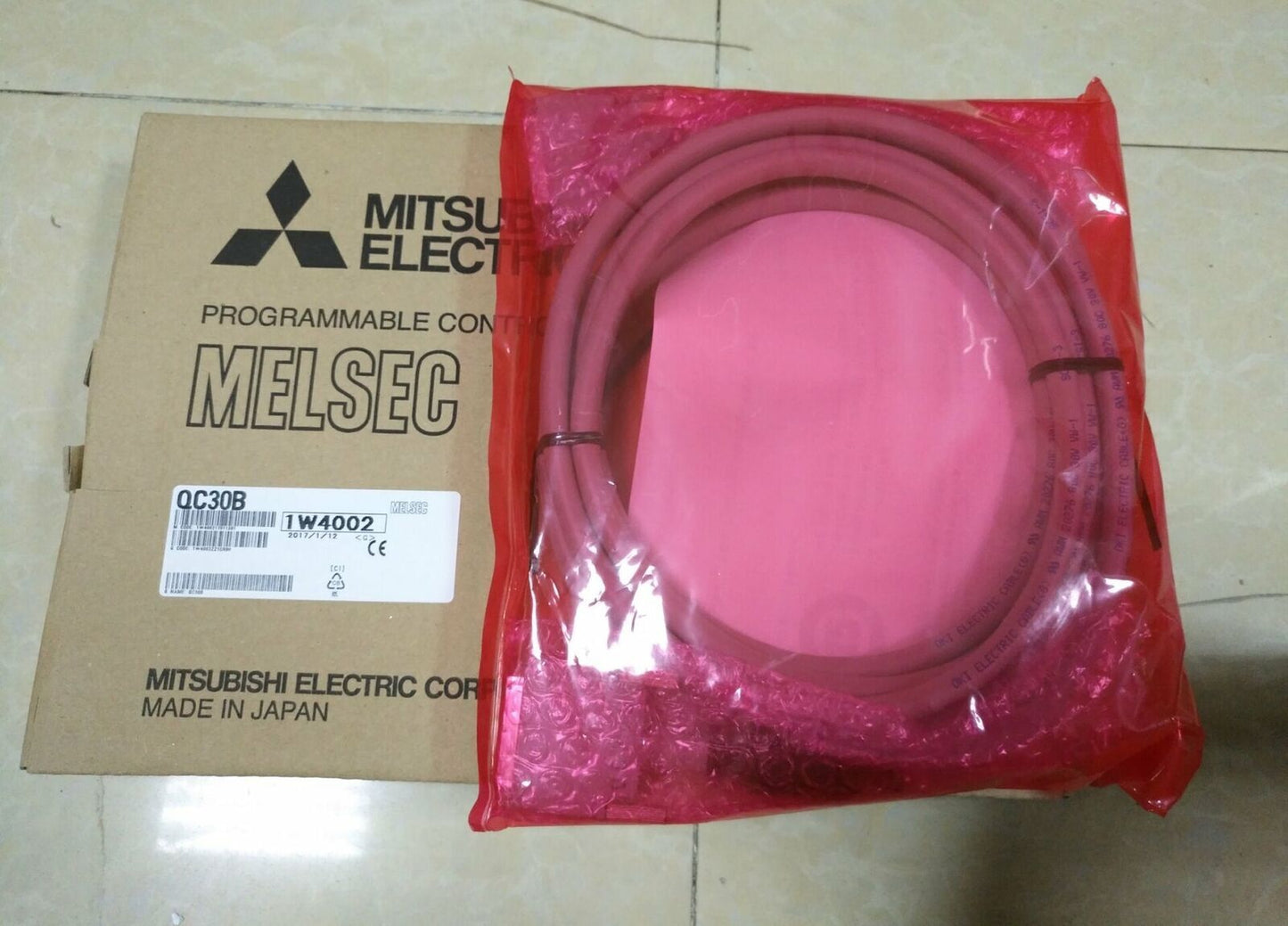 Mitsubishi QC30B HMI CABLE Car Controller Module - MITSUBISHI