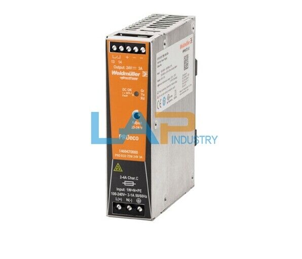 Weidmuller Switching Power Supply PRO ECO 72W 24V 3A - WEIDMULLER