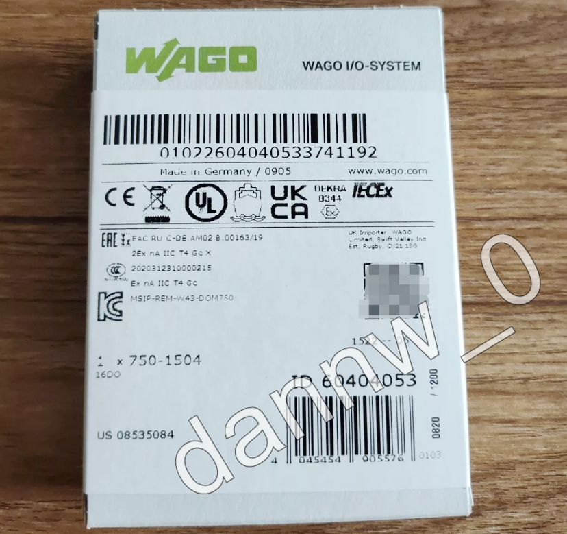 WAGO 750-1504 Analog Input Module - WAGO