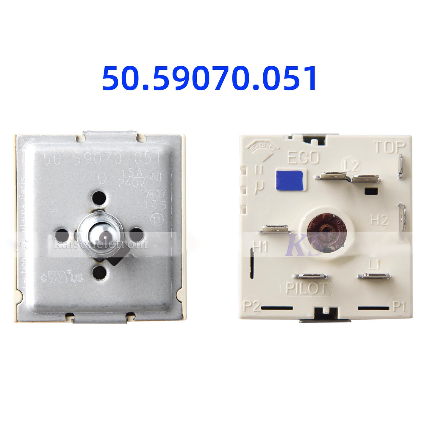 1PCS FOR EGO Control radiation switch 50.59070.051 240V 15A