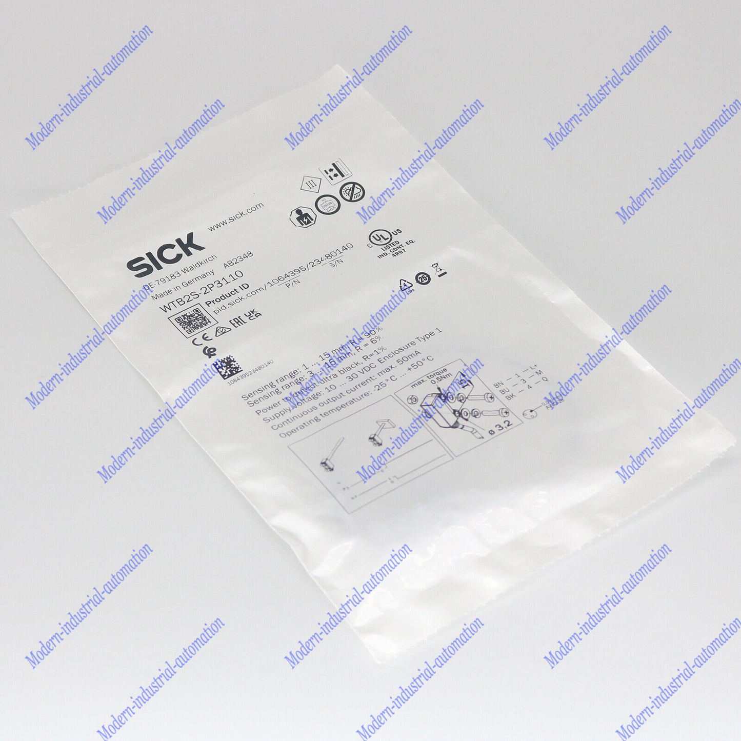 new One SICK WTB2S-2P3110 Photoelectric switch SPOT STOCKS - SICK
