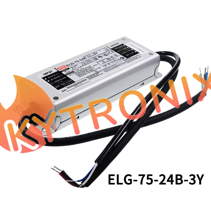 1PCS MEAN WELL ELG-75-24B-3Y 75W 24V 3.15A power supply