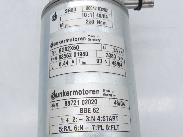 AMETEK BG62X60 Motor - Industrial Motor - AMETEK