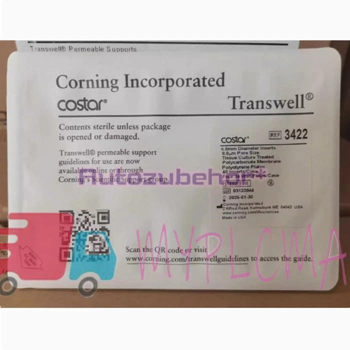 12Pcs/Pack Corning 3422 Transwell-24 Membrane Nested 6.5mm8.0um Pore