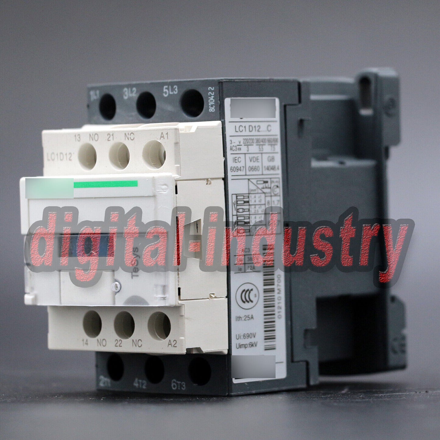 1PC TeSys D Contactor LC1-D12B7C Coil AC24V - TESYS