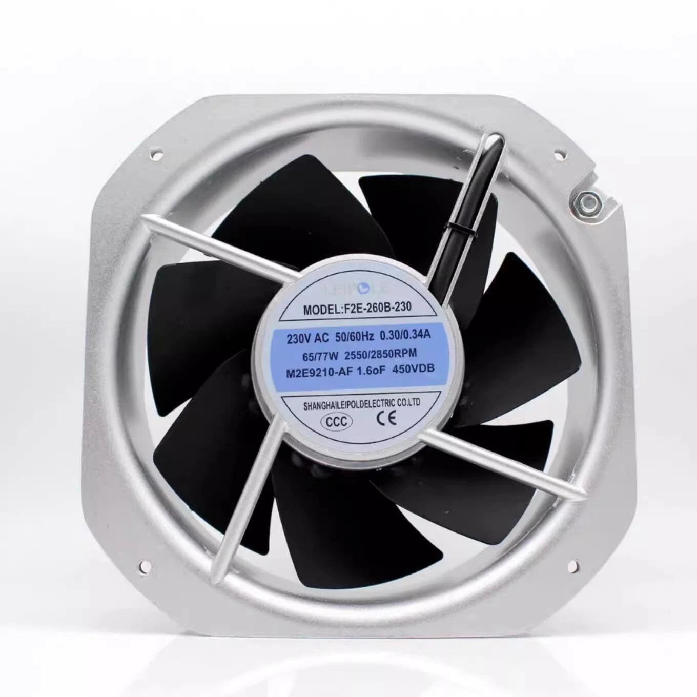 1PCS F2E-260B-230 22580 AC230V 0.30A/0.34A 65/77W Inverter Cooling Fan