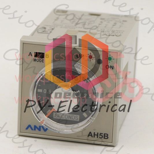 1pcs ANV AH5B 3S 220V time relay timer
