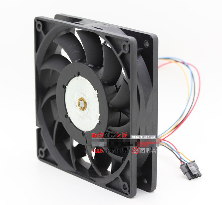 1pcs DELTA FFB1248EH 12025 12CM 48V 0.38A 4-wire PWM speed cooling fan 4pin