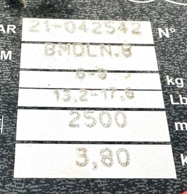 used Ingersoll Rand BMDLN-8 Balancer - INGERSOLL RAND