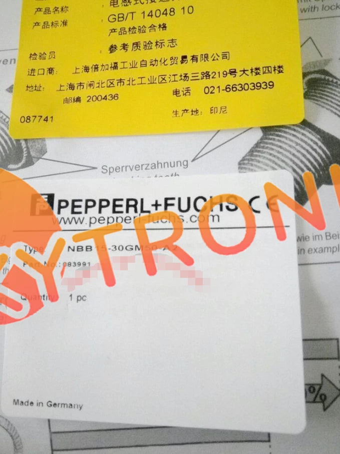 1PC Pepperl+ Fuchs NBB15-30GM50-A2 Inductiver Sensor